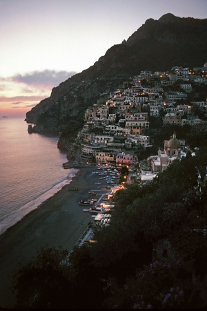 Amalfi Coast by Night
Positano, Italy
