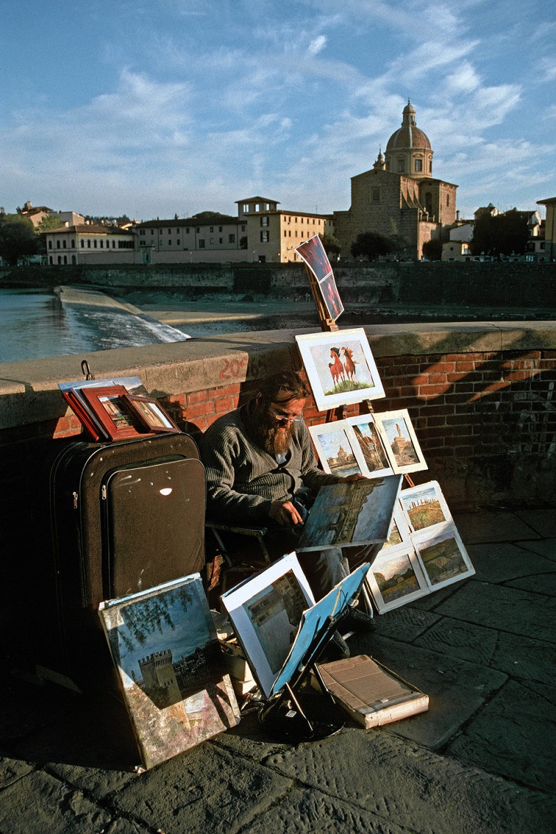 bill-hocker-street-artist-florence-italy-2004