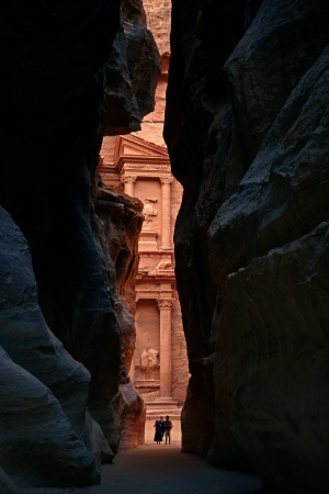 First Glimpse
The Treasury
Petra, Jordan
