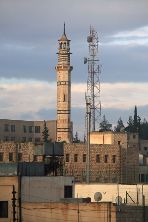 Mineret and TowerMadaba, Jordan