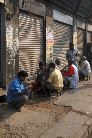 Morning BarbersKolkata, India