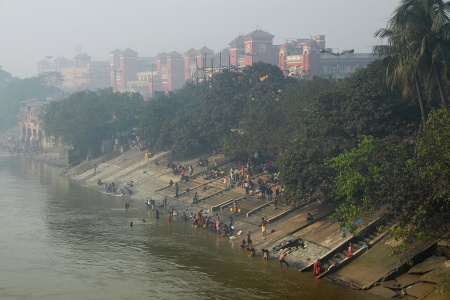 Ghats Below Howrah Bridge
Kolkata, India