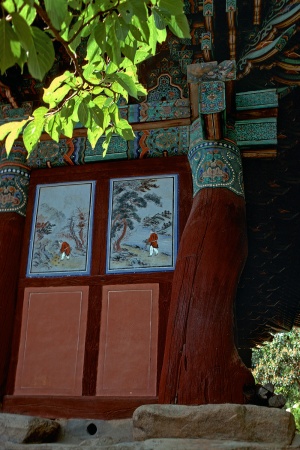 Temple Column
Tongdo Monastery, Korea
