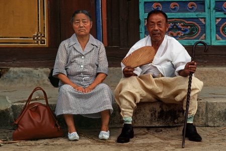 Pilgrims
Tong-do Monastery, Korea
