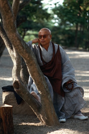 Resting Monk
Tongdo Monastery, Korea

