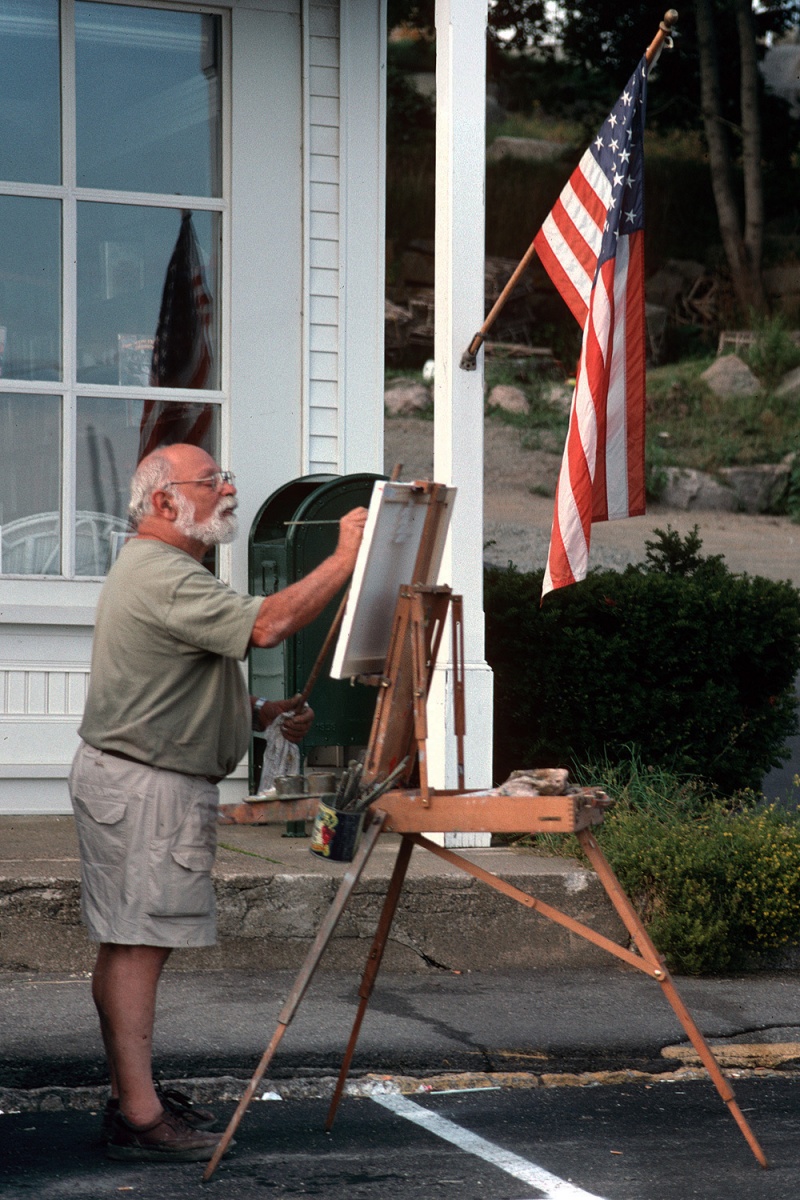 bill-hocker-painter-blue-hill-maine-2000