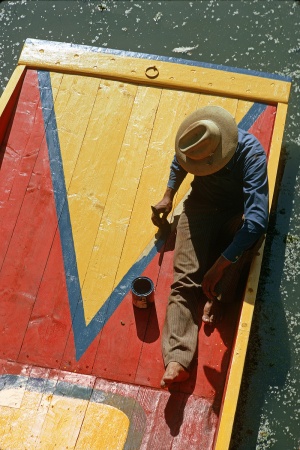 BoatXochimilco, Mexico
