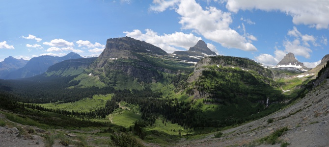 Heavy Runner Mtn, Reynolds Mtn, Clements Mtn
Glacier National Park
Montana