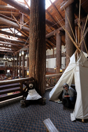 Mui at Glacier Park Lodge
Glacier National Park
Montana