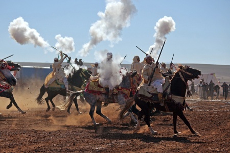 Local Horse Fantasia
Between Marrakech and Essaouira.
Morocco