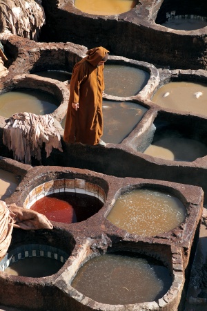 Chowara Tannery
Fes el Bali, Morocco
