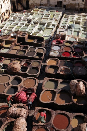 Chowara Tannery
Fes el Bali, Morocco