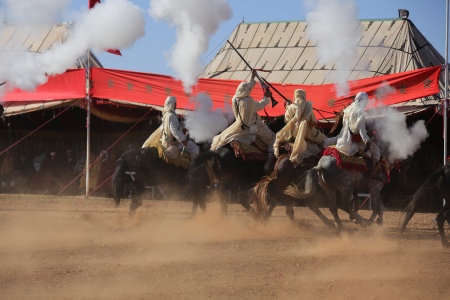 Horse Fantasia
Between Marrakech and Essaouira,
Morocco