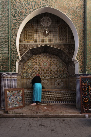 Public Fountain
Fes el Bali, Morocco