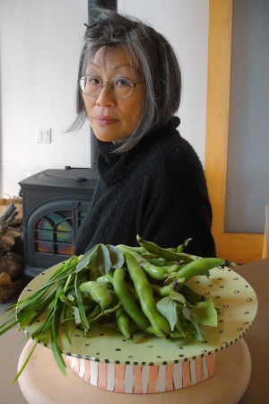 Mui and her Fava Crop
Napa, California