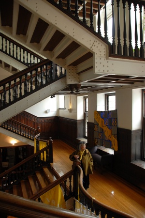 At Mui's Alma Mater, Baldwin School
Bryn Mawr, Pennsylvania