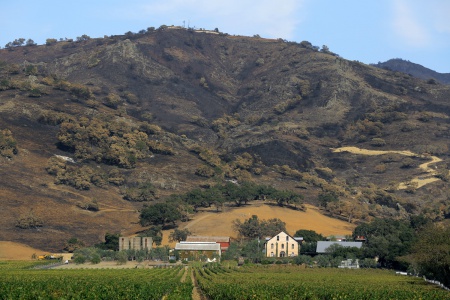 Soda Canyon Ridge from the Silverado Trail
Napa, California
