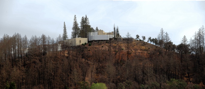 Stirling Winery after Glass Fire
Napa Valley, California