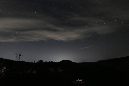 Starry night before the fire
Napa, California, August 16th