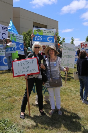 Cindy and Patricia
Measure C Rally