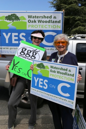 Eve and Ginny
Measure C Rally