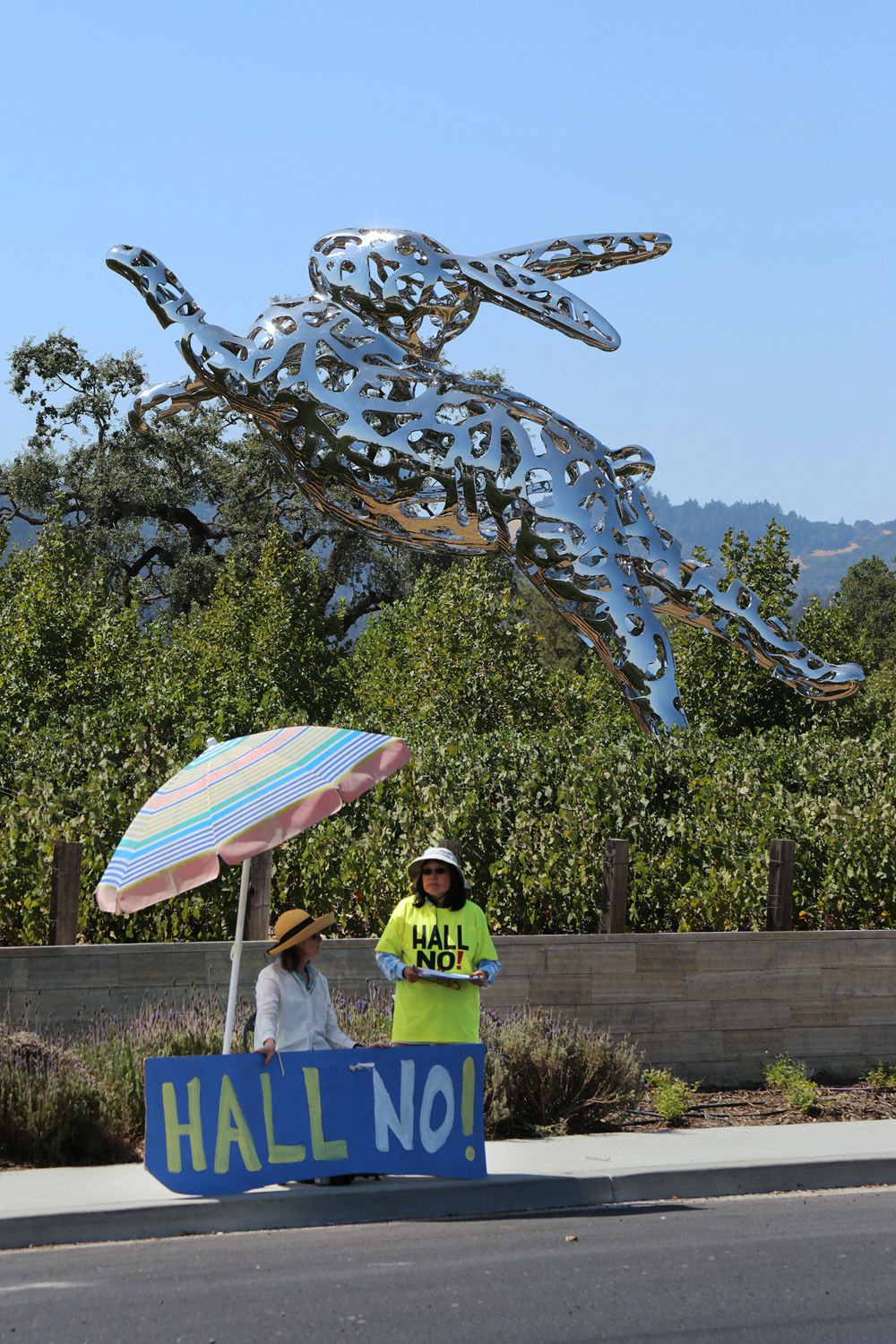 bill-hocker-lisa--hall-winery-protest-2016