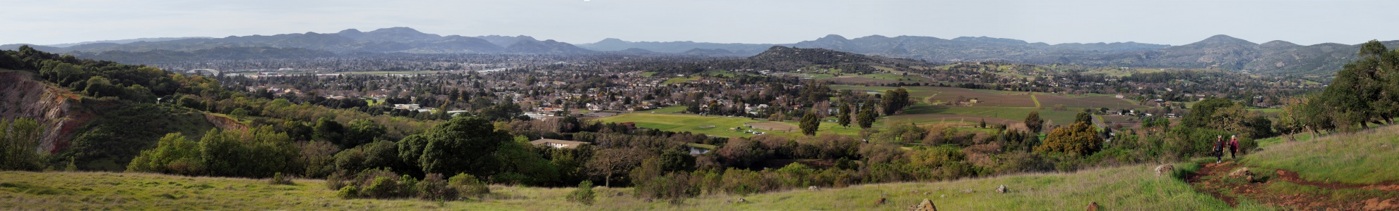 From Skyline Park
Napa Valley, California