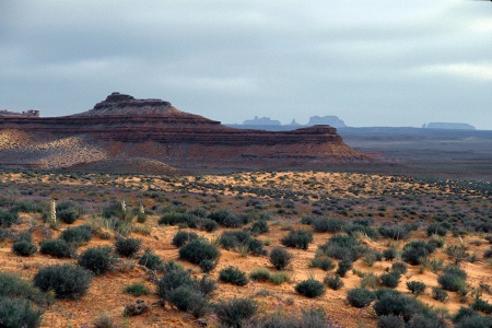 Toward Monument ValleyValley of the Gods, Utah