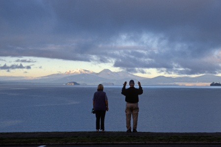 SunriseLake Taupo, New Zealand