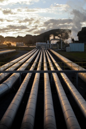 Geothermal PlantNear Taupo, New Zealand
