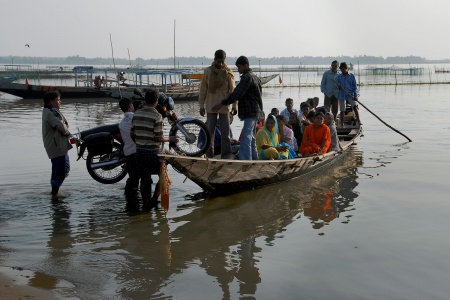 Ferry Landing, Chilika LakeOrissa, India