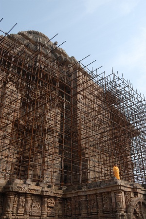 	Sun Temple Scaffolding
Konark, India
