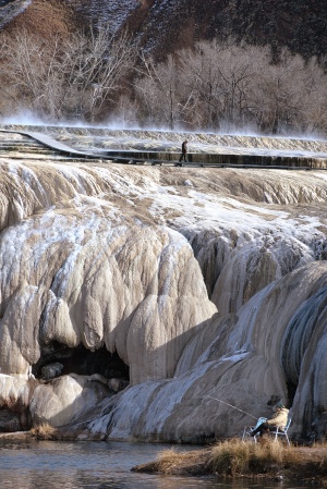 Mammoth Hot Springs, Wyoming?