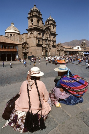 Protest, Plaza de Armas
Cusco, Peru