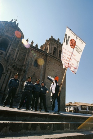 ProtestCusco, Peru