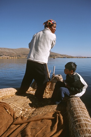 Pros Island Reed Boat
Lake Titicaca, Peru