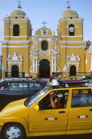 Cathedral and Taxi
Trujillo, Peru