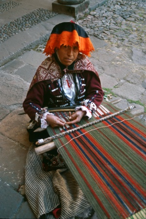 Weaver, Inca MuseumCusco, Peru