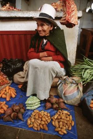 Vegetable VendorCusco, Peru