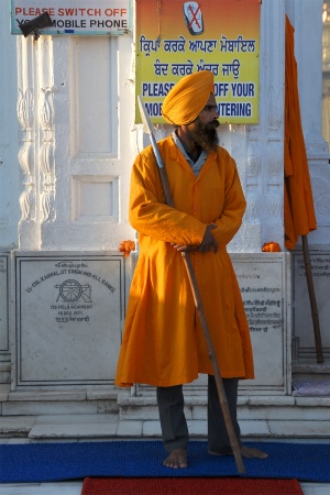 Entry Guard, HarimandirAmritsar, India