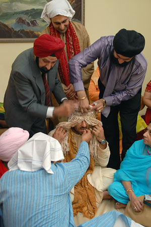 Placing the Groom's VeilJalandhar, India