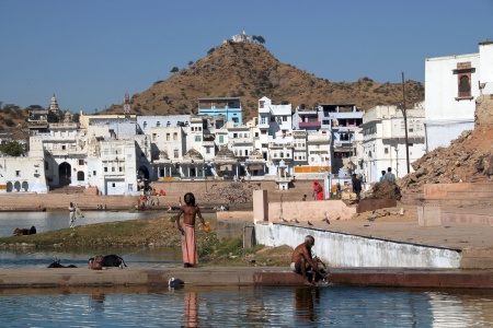 Northern Ghats, Pap Mochani TemplePushkar, India