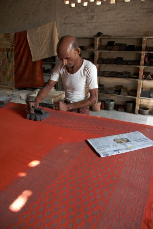 Cloth Block PrintingSanganer, India