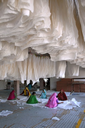 Hand-made Paper FactorySanganer, India