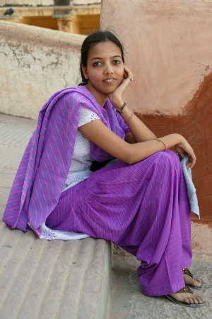 Tourist, Amber FortJaipur, India