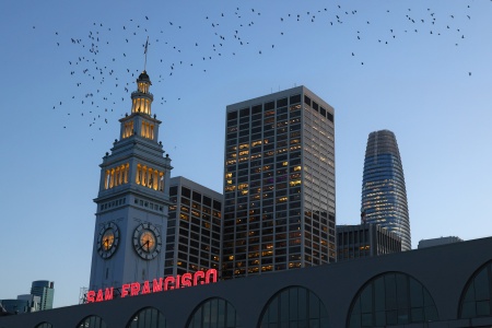 Ferry Building, Salesforce Tower
San Francisco, California