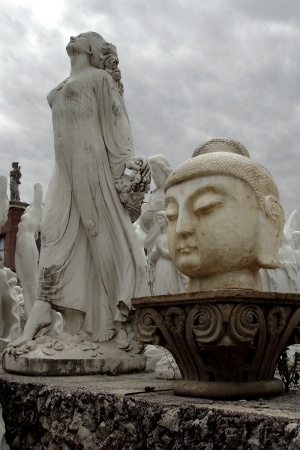 Persephone and BuddhaVia Flaminia, Italy