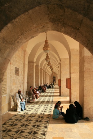 Courtyard Arcade, Umayyad MosqueAleppo, Syria