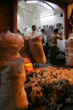 Wool Merchants
Al-Madina Souq
Aleppo, Syria