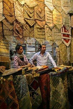 Brocade Goods 
Al Hamidyiah Souq
Damascus, Syria
